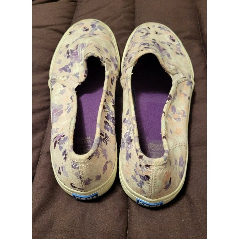 Keds Womens Floral Slip On Shoes Size 11